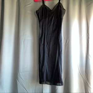 Black Slip dress
